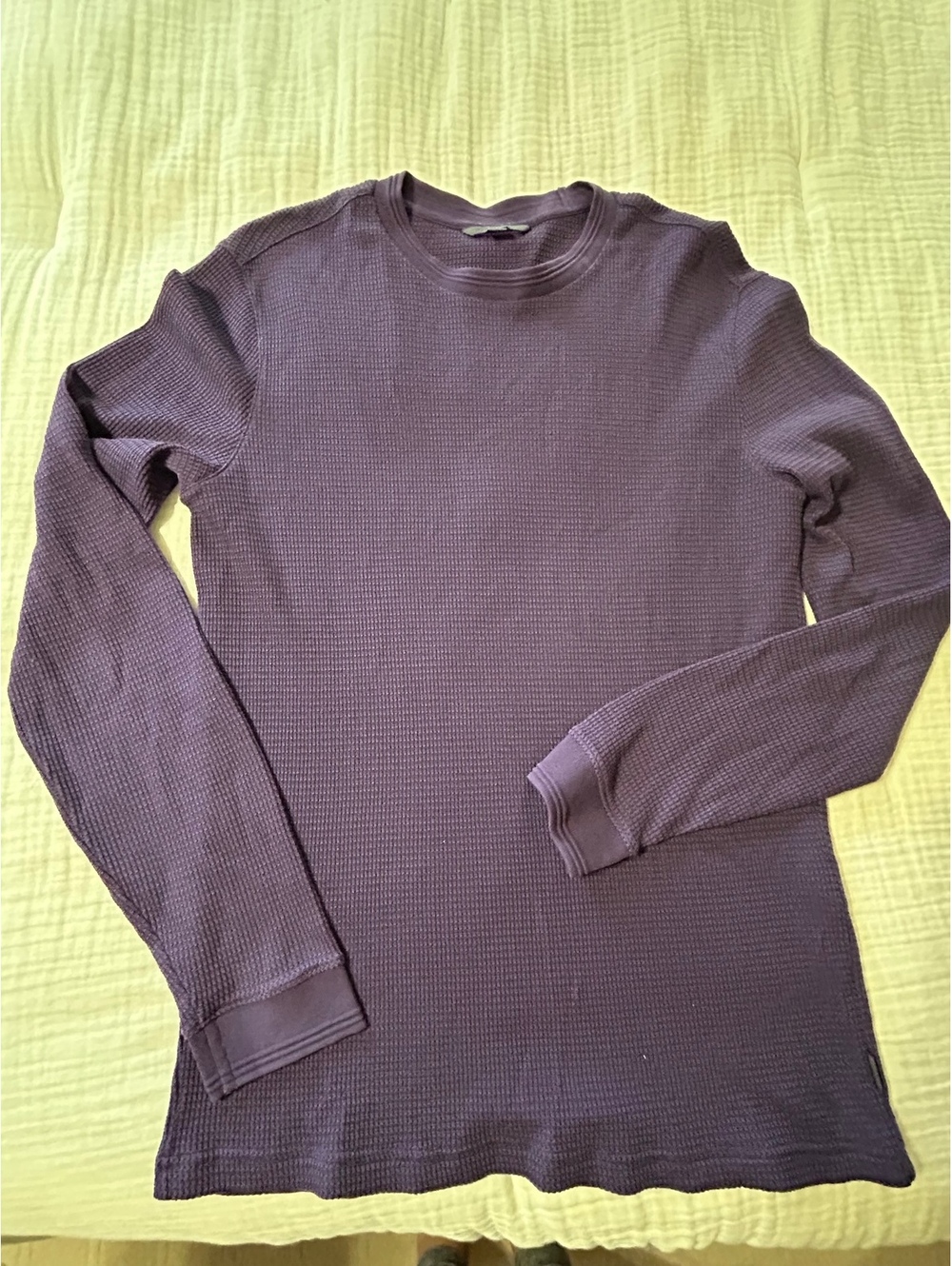 John Varvatos Waffle Knit Pina Crewneck Long Sleeve